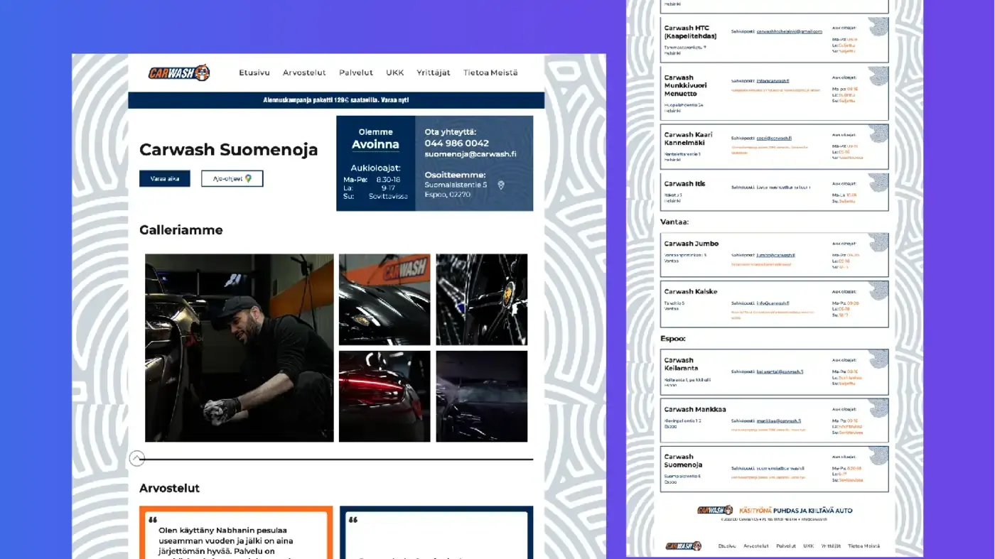 Carwash.fi thumbnail